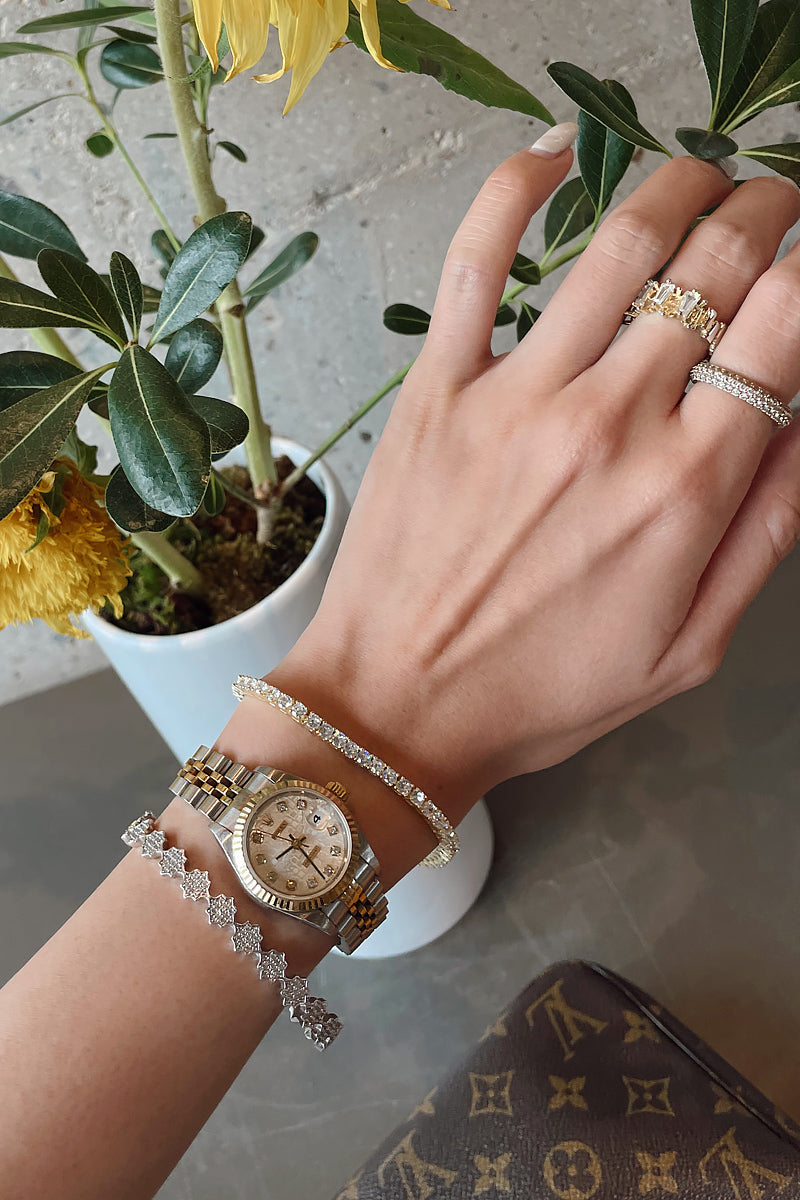 Timeless Tennis Bracelet (Gold)