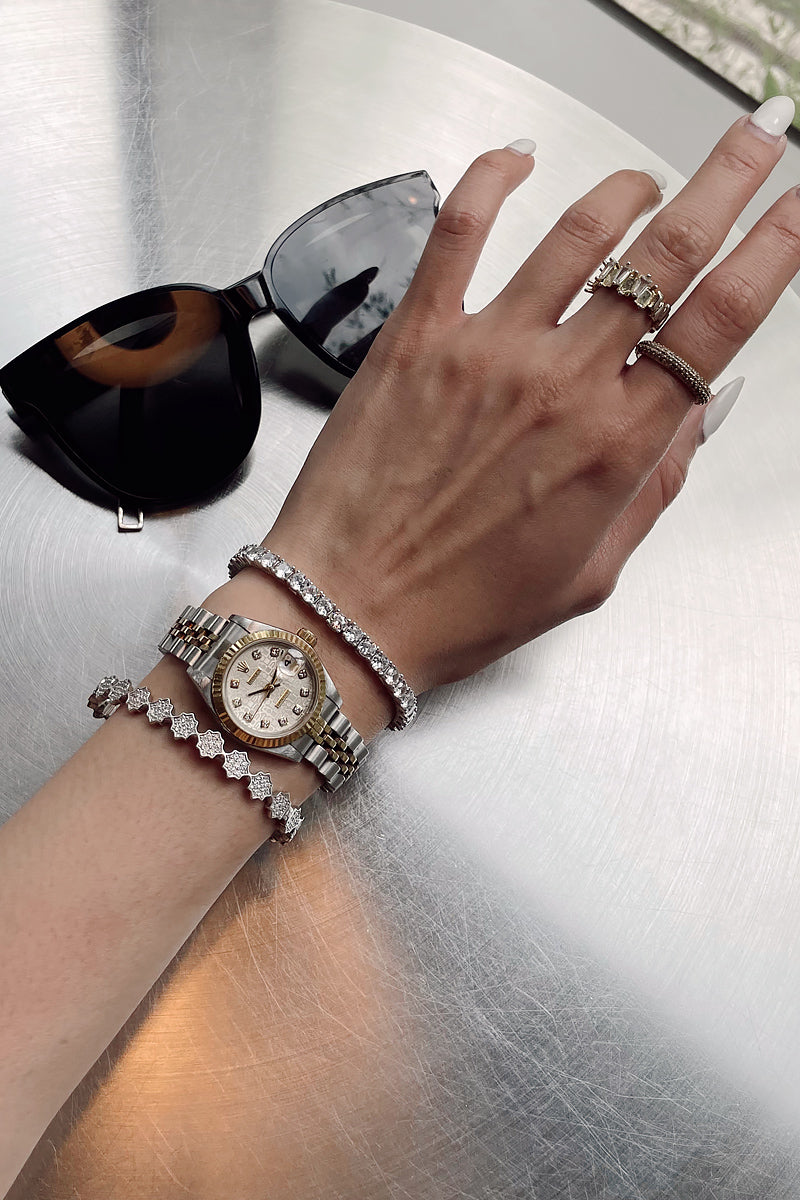 Timeless Tennis Bracelet (Silver)
