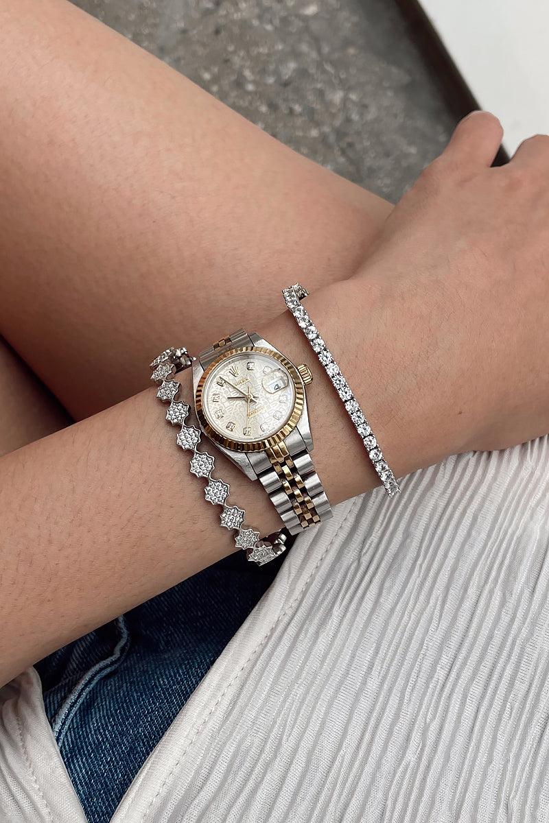 Timeless Tennis Bracelet (Silver)