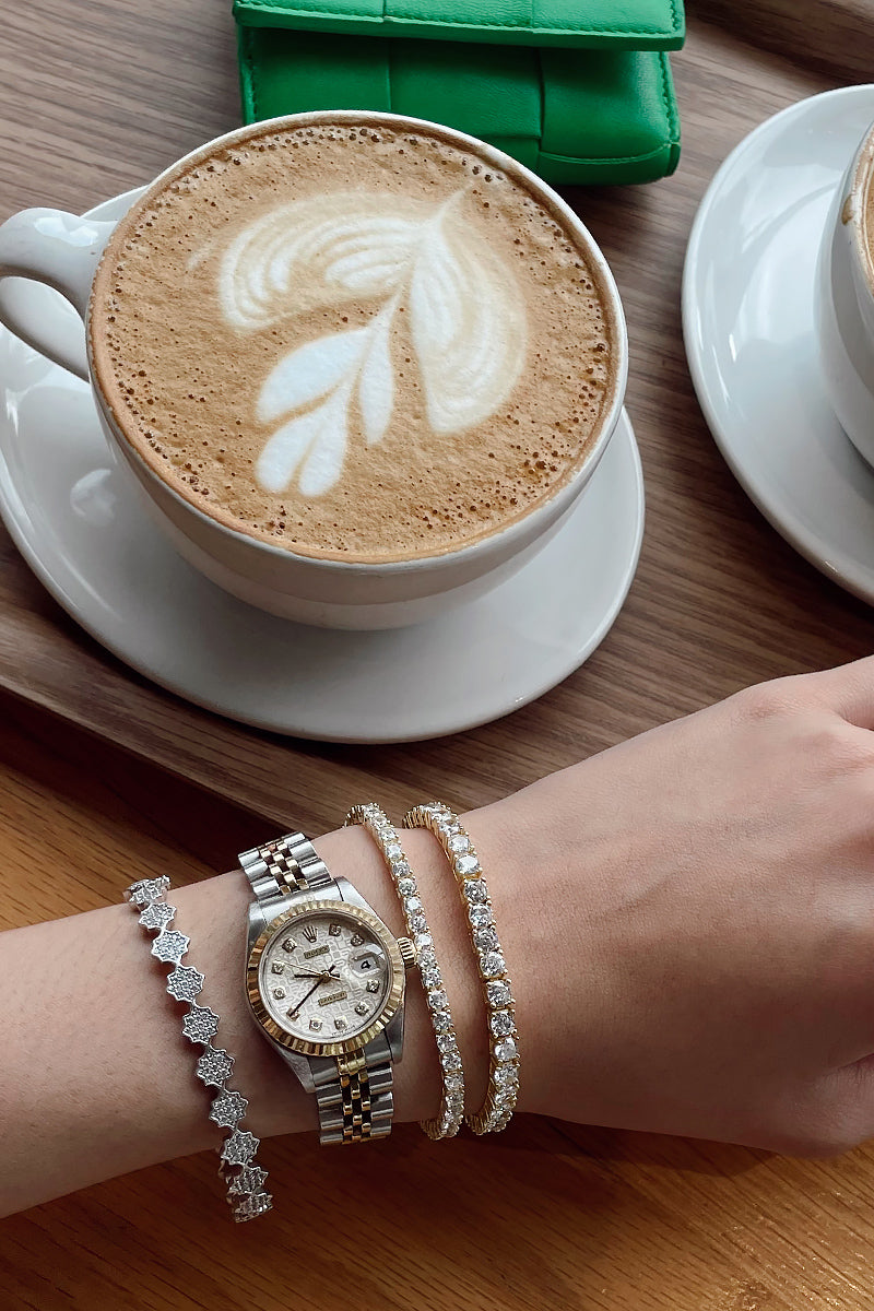 Timeless Tennis Bracelet (Gold)