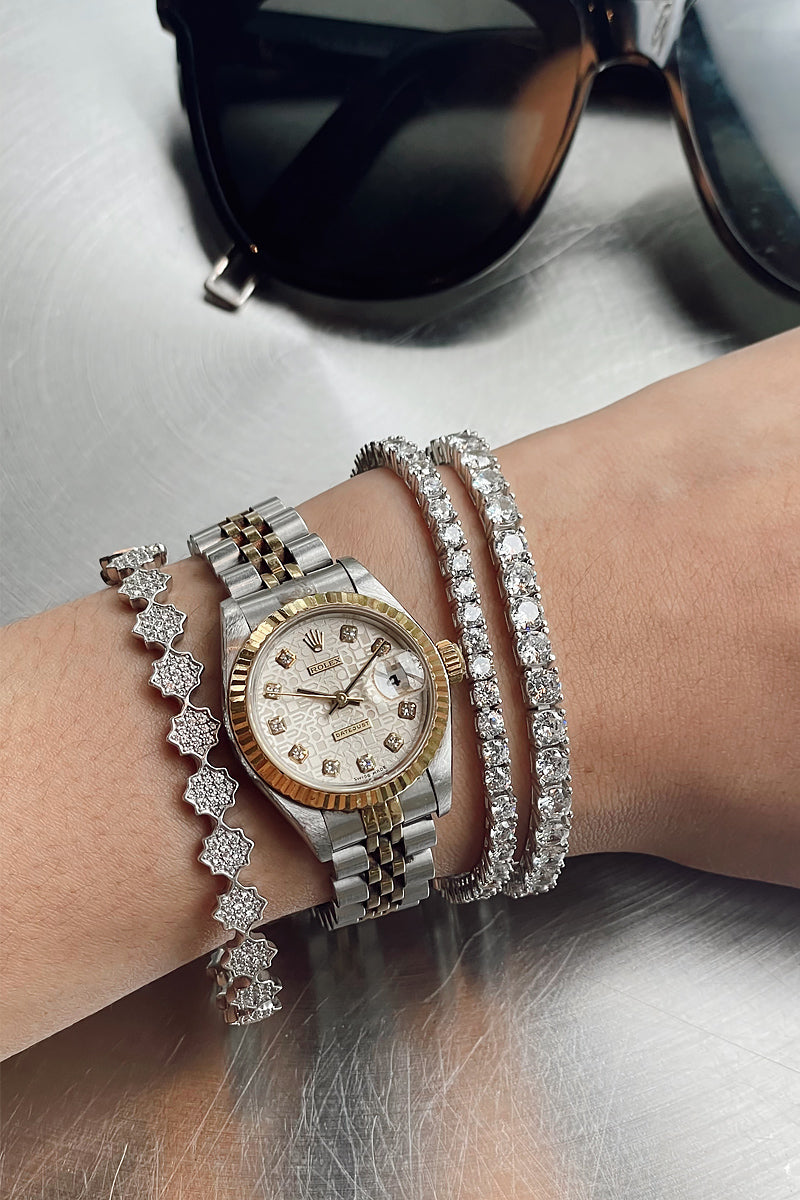 Timeless Tennis Bracelet (Silver)