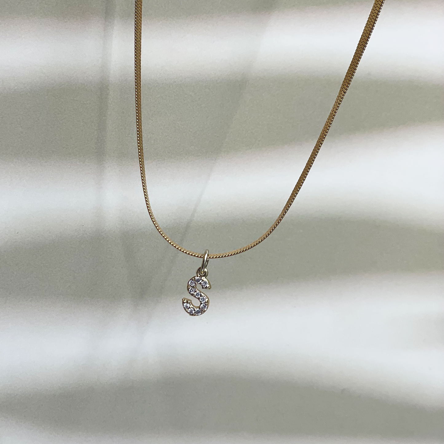 Alphabet Necklace (Gold)
