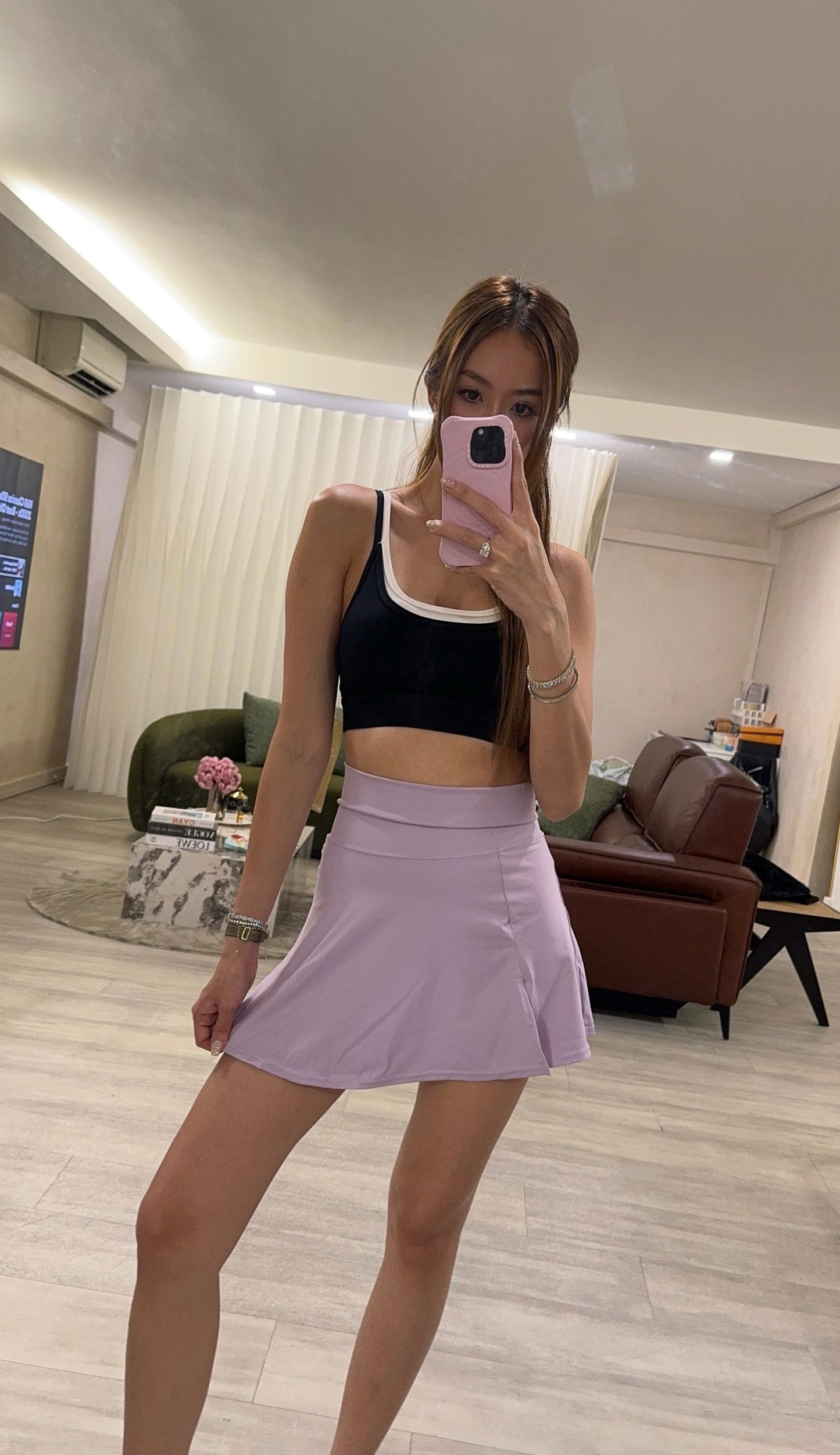 SPORTS GIRL SKORTS (PURPLE)