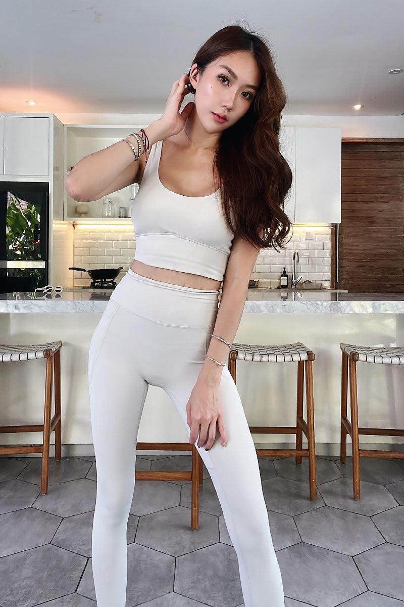 Soft Like Butter High-Rise Pants (Powder Cream)