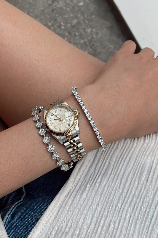 Timeless Tennis Bracelet (Silver)