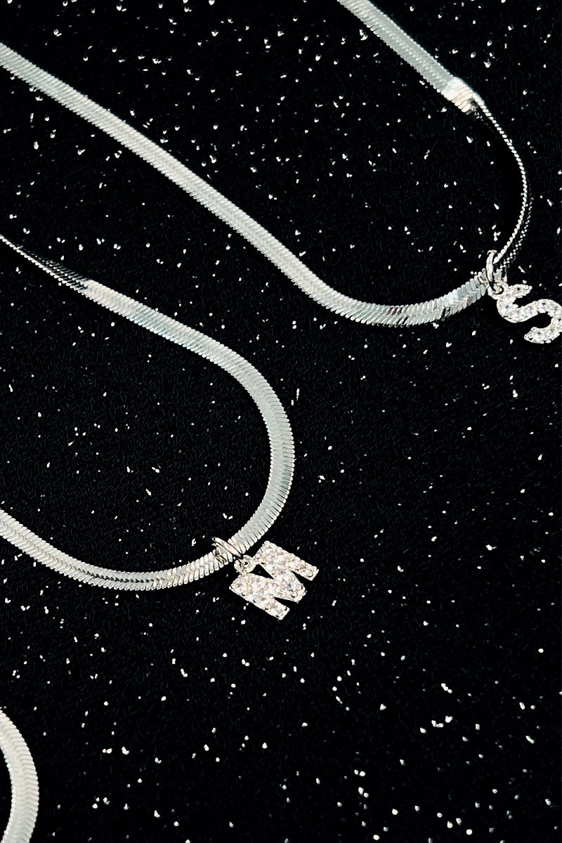 Alphabet Necklace (Silver)